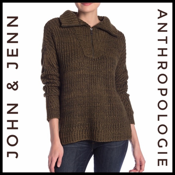 Anthropologie Sweaters - Anthropologie John & Jenn Knit Pullover Lg. NWT
